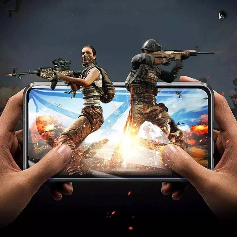 Чехол бампер для Samsung Galaxy M62 Anomaly Magnetic 360 With Glass Silver (Серебристый)