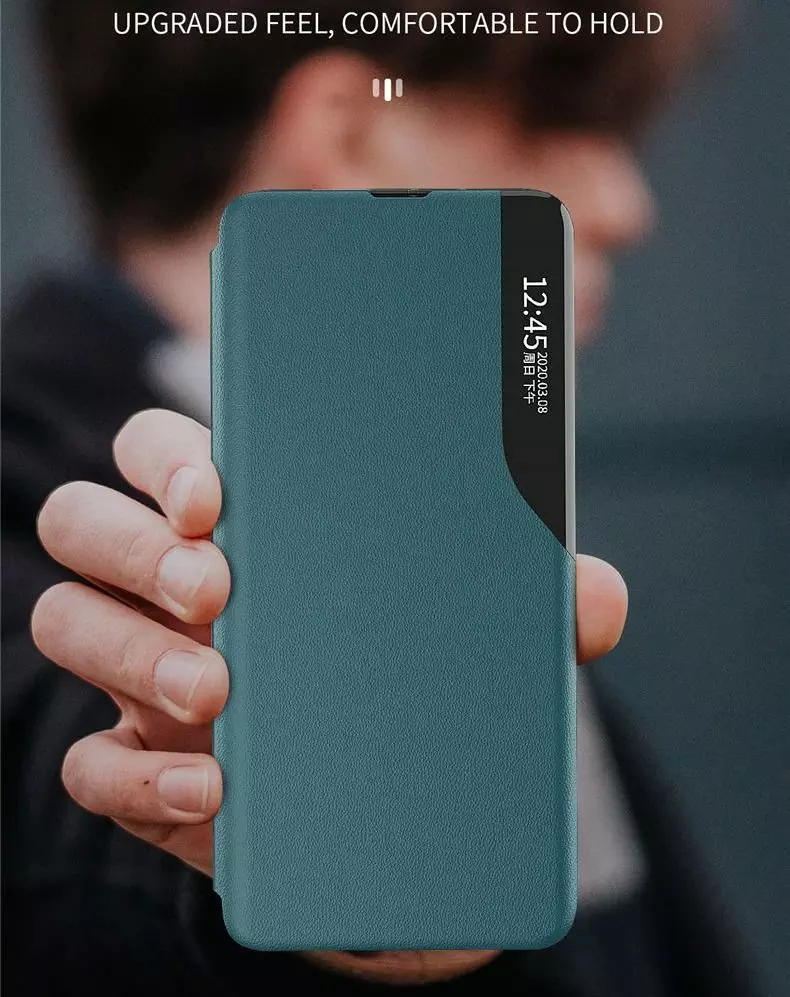 Чехол книжка для Samsung Galaxy M62 Anomaly Smart View Flip Blue (Синий) Чехол книжка для Samsung Galaxy M62 Anomaly Smart View Flip Blue (Синий)