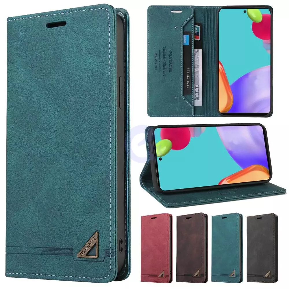 Чехол книжка для Samsung Galaxy M62 Anomaly Wallet Case Green (Зеленый)