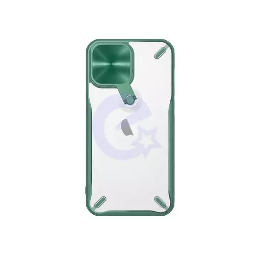 Чехол бампер для iPhone 13 Pro Nillkin Cyclops Green (Зеленый)