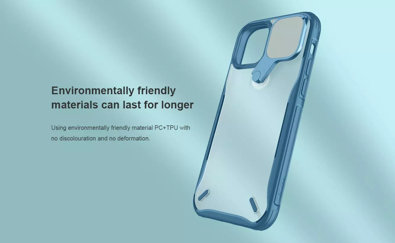 Чехол бампер для iPhone 13 Pro Nillkin Cyclops Red (Красный) Чехол бампер для iPhone 13 Pro Nillkin Cyclops Red (Красный)