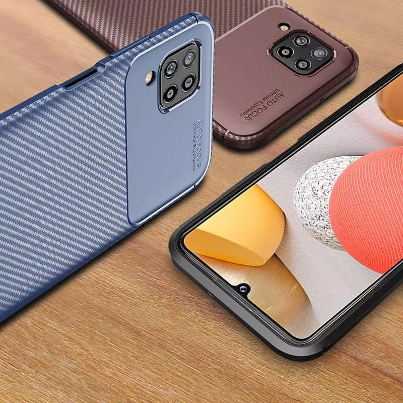 Чехол бампер Ipaky Lasy для Samsung Galaxy M62 Blue (Синий)