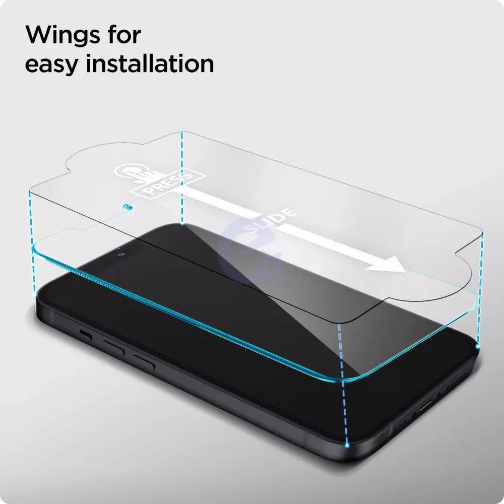 Чехол бампер для iPhone 13 Mini Spigen Crystal Pack Crystal Clear (Прозрачный) ACS03639