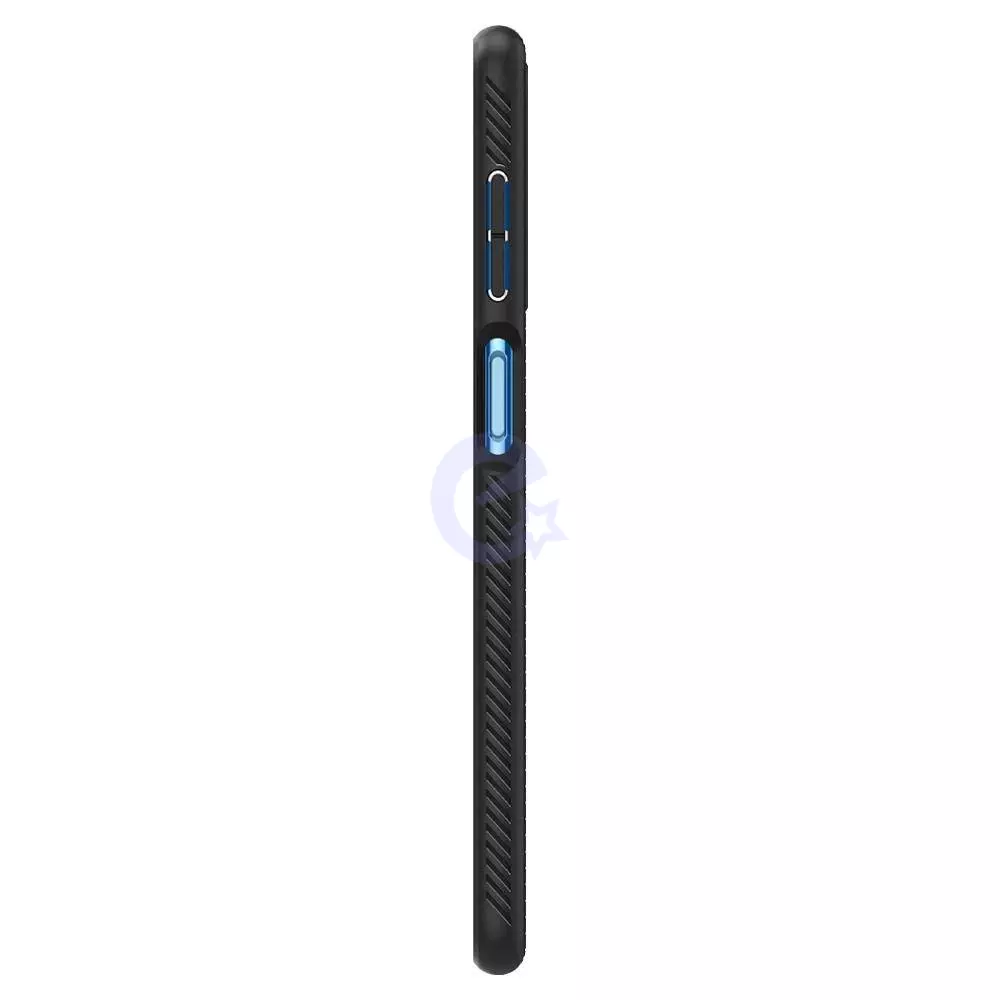 Чехол бампер для Samsung Galaxy M52 Spigen Liquid Air Matte Black (Черный) ACS03879