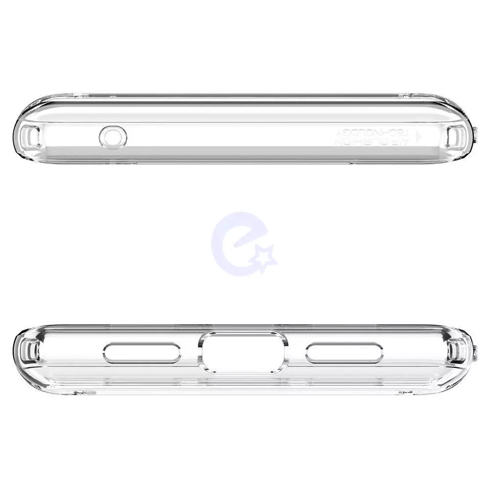 Чехол бампер для Google Pixel 6 Pro Spigen Ultra Hybrid Crystal Clear (Прозрачный) ACS03457