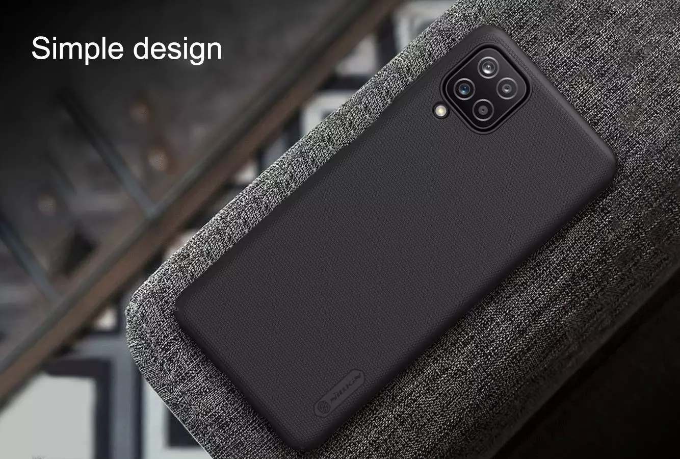 Чехол бампер Nillkin Super Frosted Shield для Samsung Galaxy M62 Red (Красный)