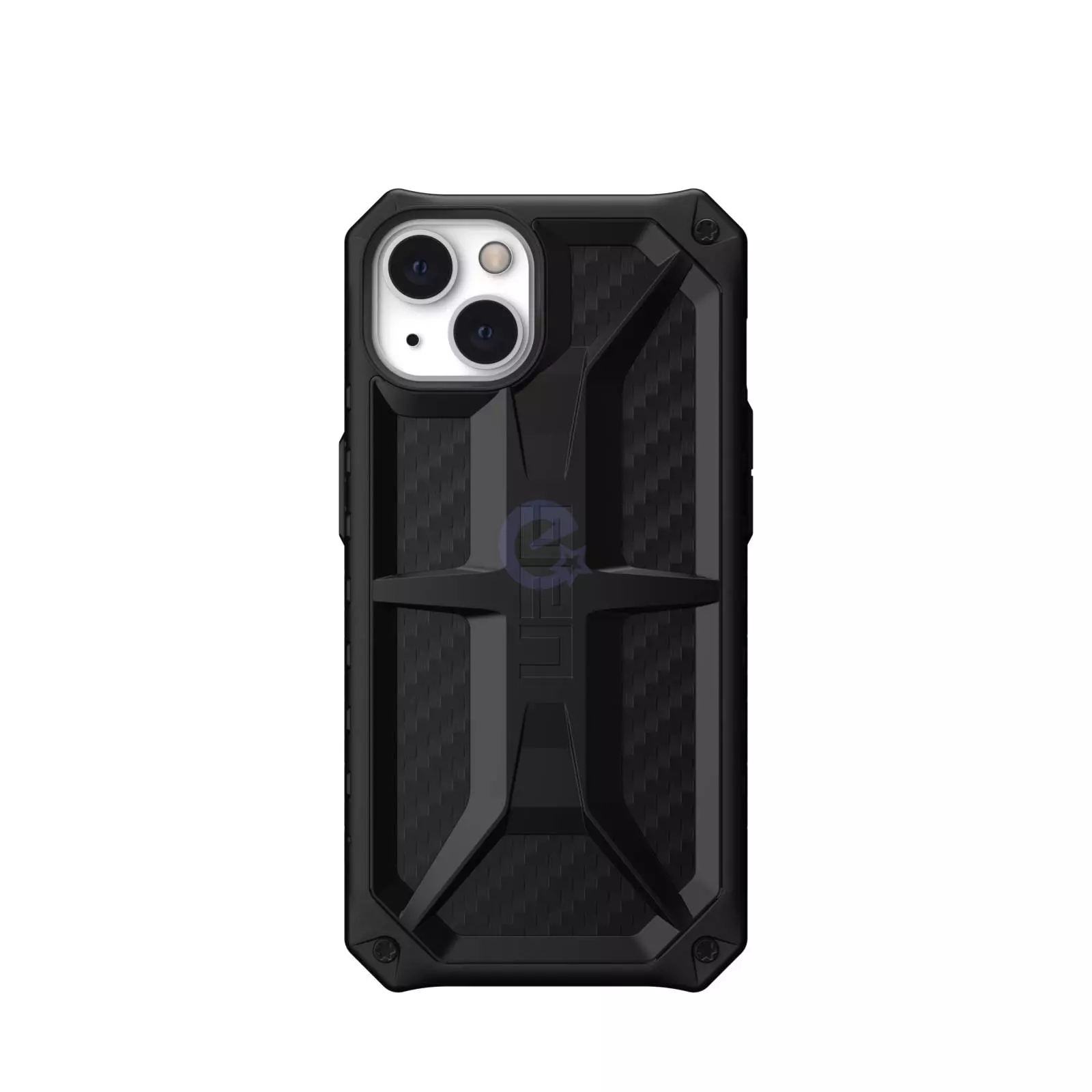 Чехол бампер для iPhone 13 Urban Armor Gear Monarch Carbon Fiber (Углеродное волокно)