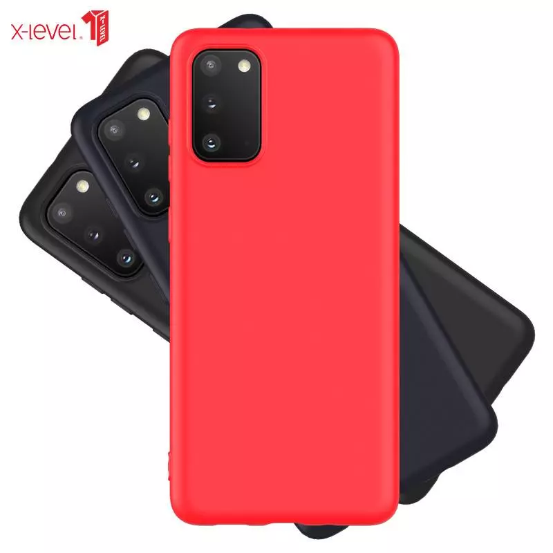 Чехол бампер X-Level Silicone для Samsung Galaxy M62 Red (Красный)