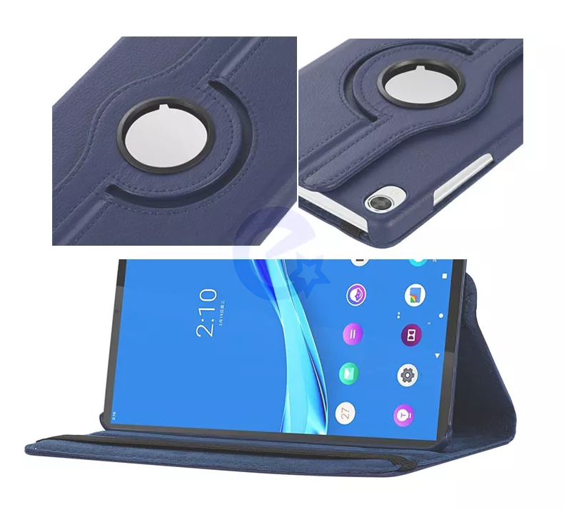 Чехол поворотный TTX 360° Leather Case для планшета Lenovo Tab M8 FHD TB-8705 / HD TB-8505 8.0" (Чёрный)
