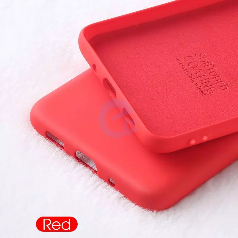 Чехол бампер для Samsung Galaxy A03s (EU) X-Level Silicone Red (Красный)