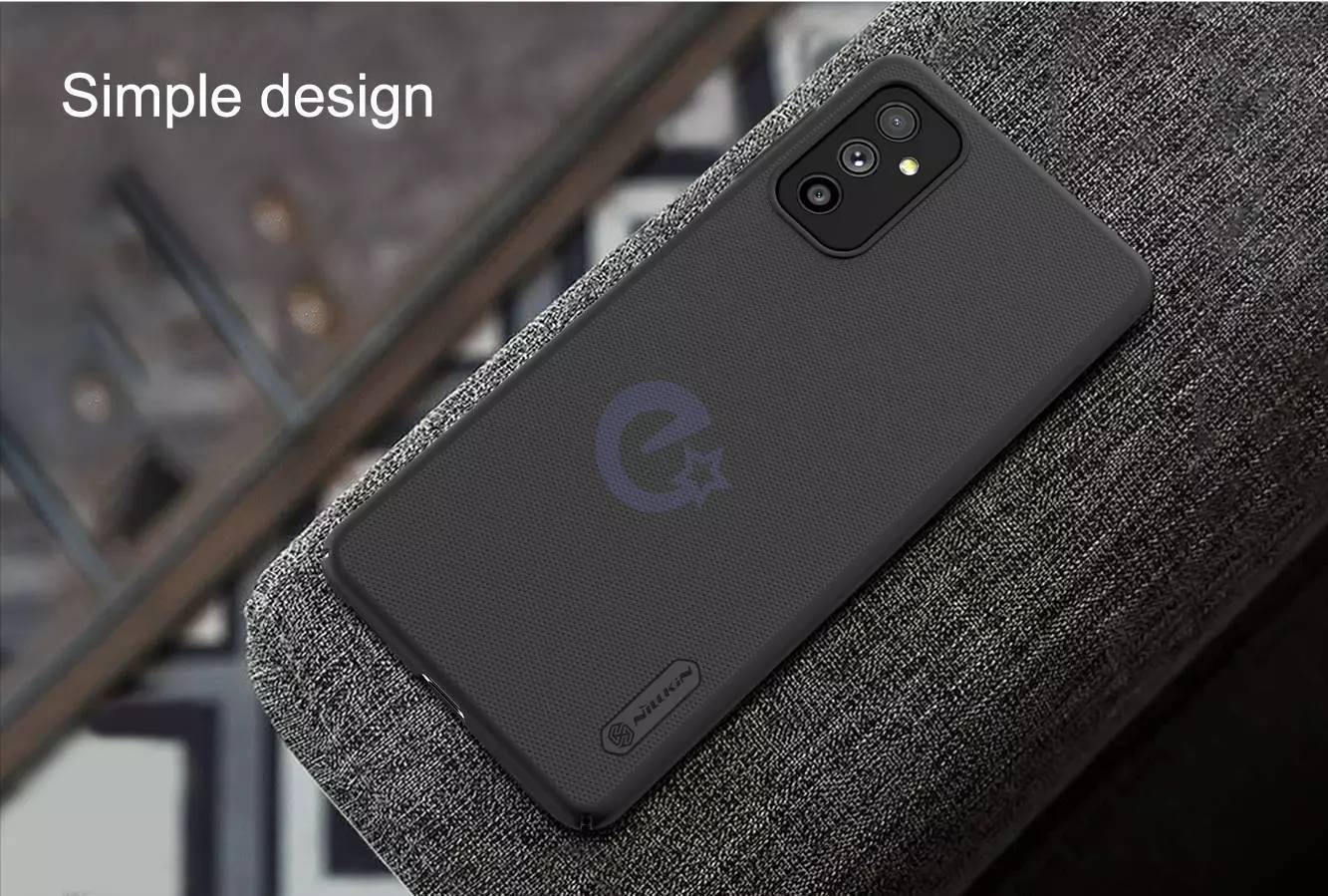 Чехол бампер для Samsung Galaxy M52 Nillkin Super Frosted Shield Black (Черный) 6902048231030