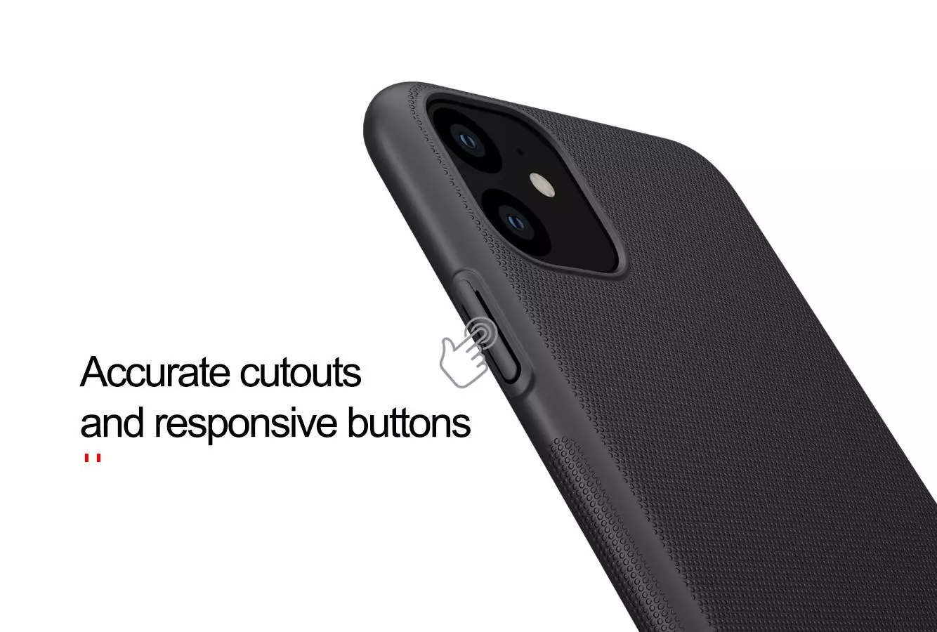 Чехол бампер Nillkin Super Frosted Shield для iPhone 11 Blue (Синий) 6902048184121