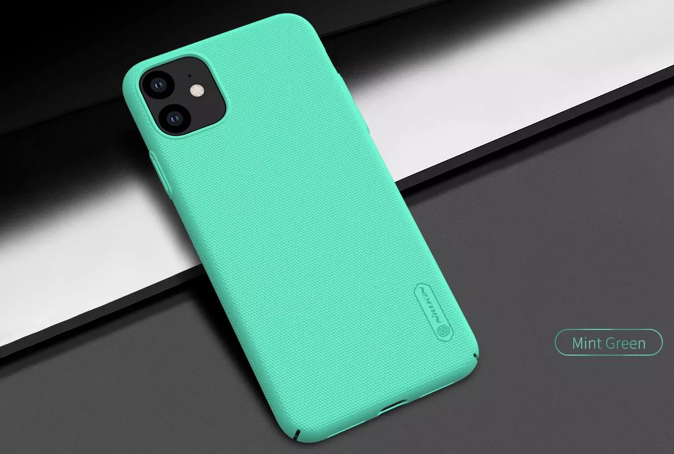 Чехол бампер Nillkin Super Frosted Shield для iPhone 11 Blue (Синий) 6902048184121