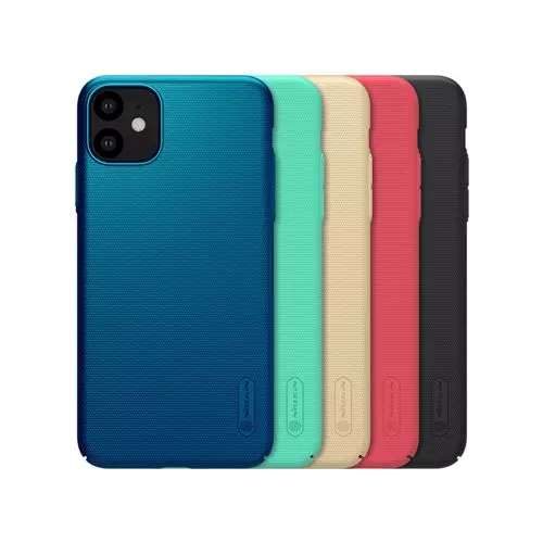 Чехол бампер Nillkin Super Frosted Shield для iPhone 11 Blue (Синий) 6902048184121