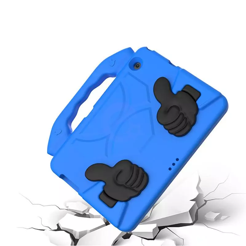 Противоударный силиконовый чехол Eva Kids Like hands для планшета Huawei Mediapad T3 10 AGS-L09 AGS-W09 9.6" Голубой