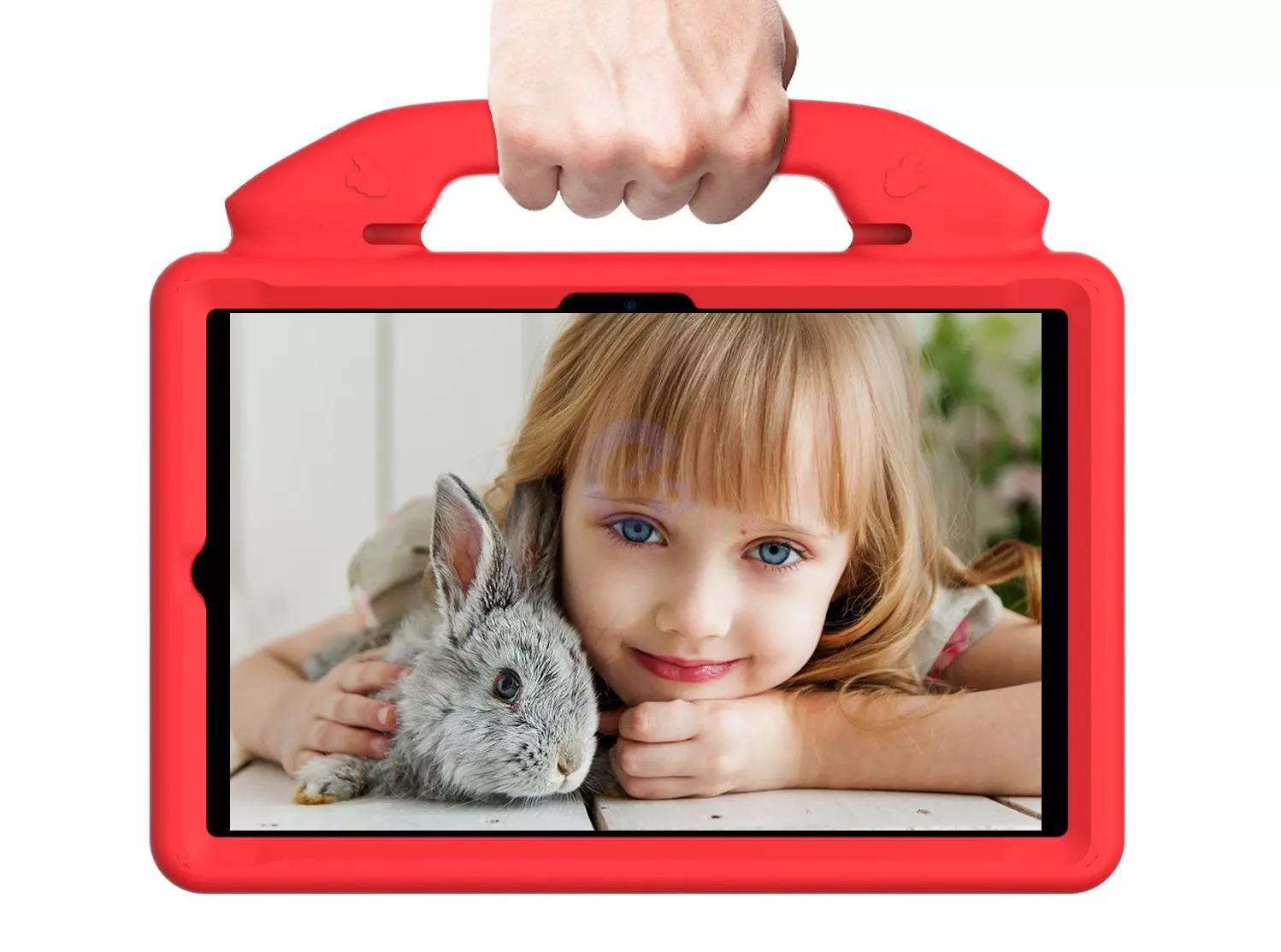 Противоударный силиконовый чехол Eva Kids Like hands для планшета Lenovo Tab M10 HD (2nd Gen) TB-X306 10.1" Красный