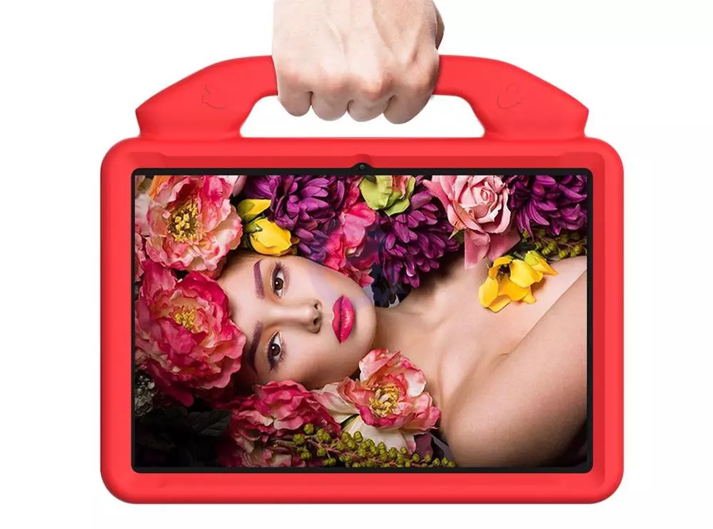 Противоударный силиконовый чехол Eva Kids Like hands для планшета Huawei Mediapad T3 10 AGS-L09 AGS-W09 9.6 Красный