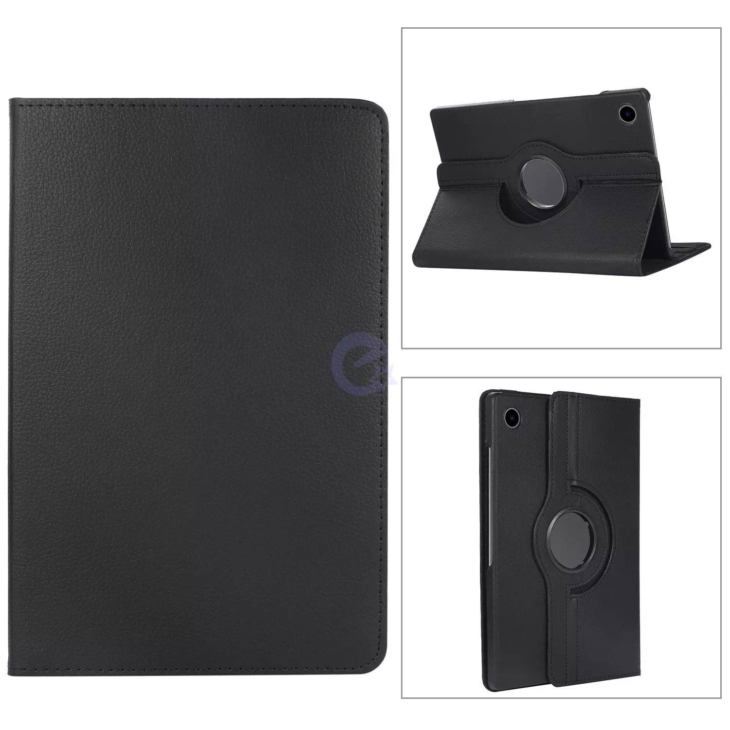 Чехол поворотный TTX 360° Leather case для Samsung Galaxy Tab A8 10.5" SM-X200 X205 2022 Чёрный