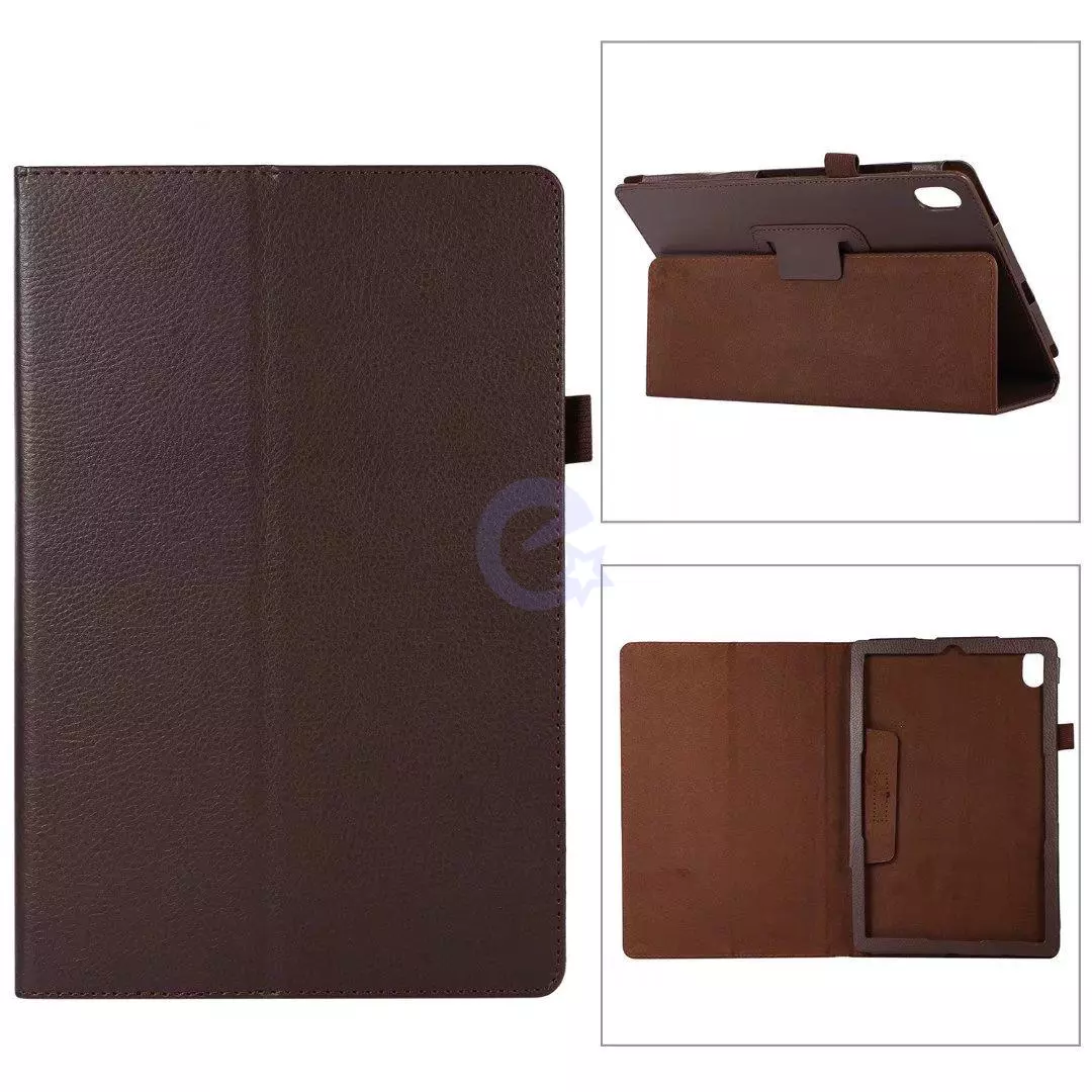 Чехол книжка для Samsung Galaxy Tab A8 10.5" SM-X200 X205 2022 TTX Leather Book Case Коричневый