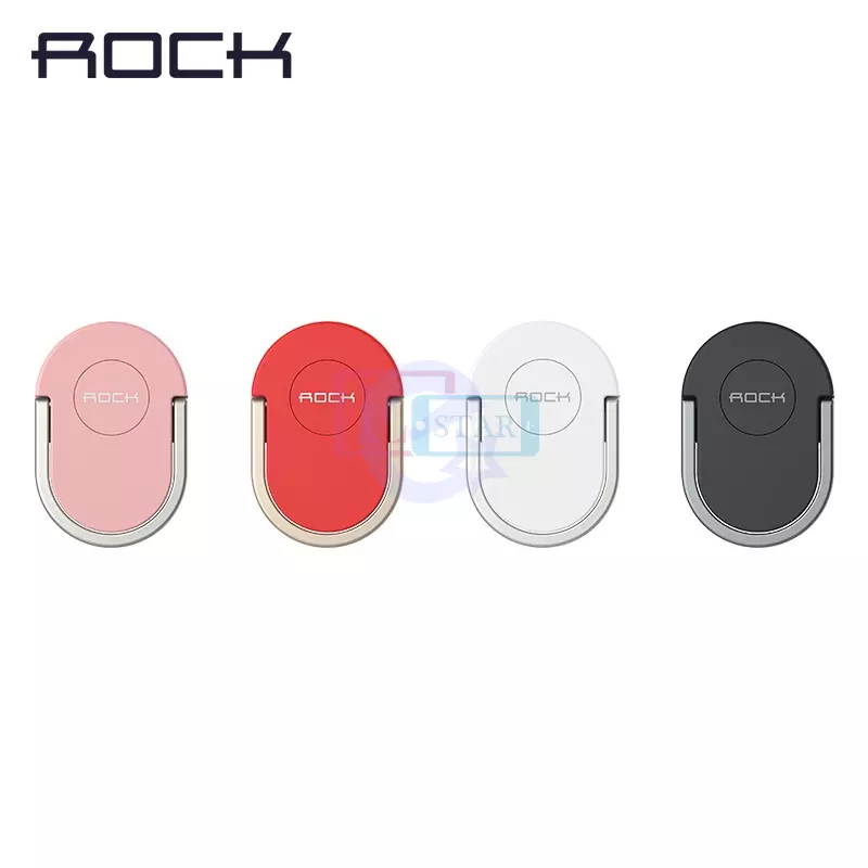 Кільце-підставка Rock 360 Rotation для смартфонів та телефонів Pink (Рожевий)