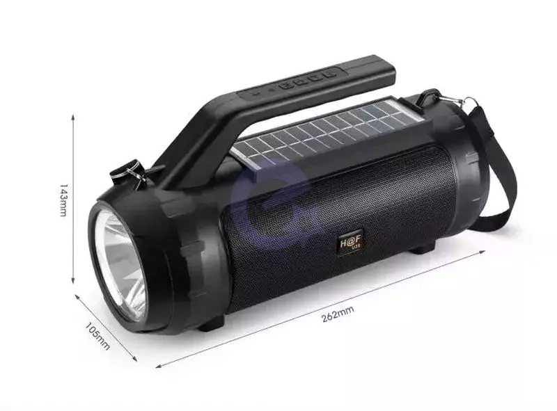 Багатофункціональний ліхтар-світильник Anomaly HF-U39 FM/USB/Bluetooth 3in1 Black (Чорний)