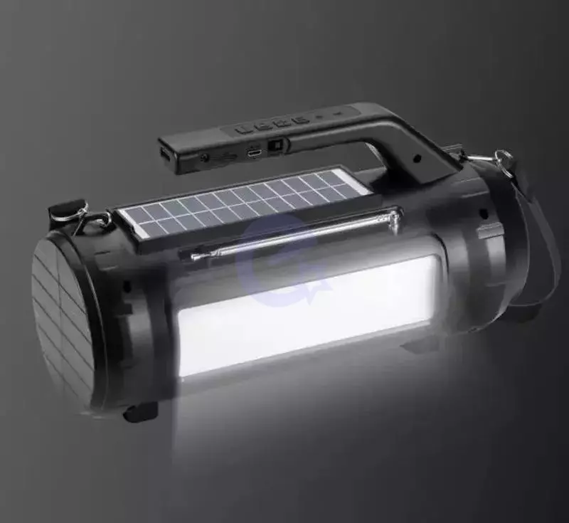 Багатофункціональний ліхтар-світильник Anomaly HF-U39 FM/USB/Bluetooth 3in1 Black (Чорний)