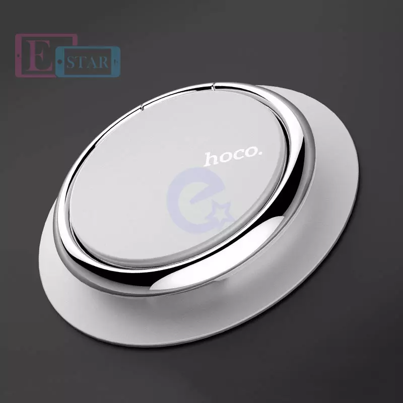 Алюмінієве кільце-підставка Hoco PH1 Ring Holder Stand для смартфонів Silver (Сріблястий)