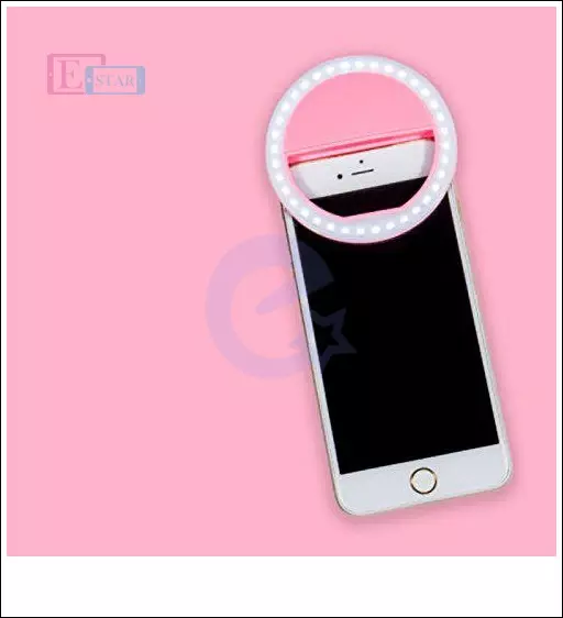 Селфи кольцо Anomaly Selfie Ring Light Pink (Розовый) RK-12