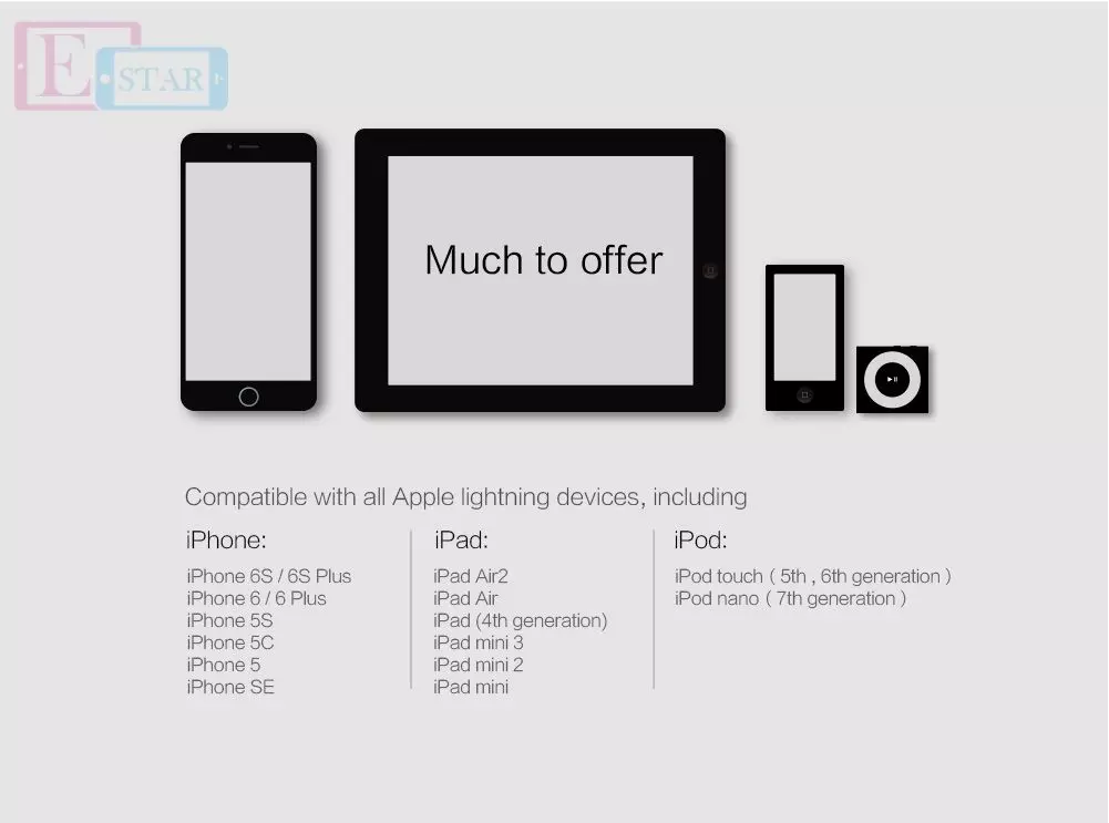 Высокоскоростной кабель для зарядки и передачи данных Apple iPhone iPod iPad Nillkin Rapid Cable Lightning 1.0 м Pink (Розовый)