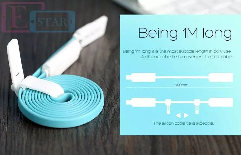 Високошвидкісний кабель для заряджання та передачі даних 2 в 1 Rock LightNing - Micro USB для смартфонів 1 м Red (Червоний)