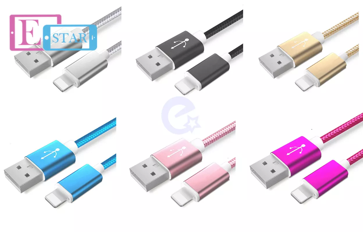 Кабель для зарядки и передачи данных Anomaly тканевая оплетка USB LightNing для смартфонов и телефона 1 м Pink (Розовый)
