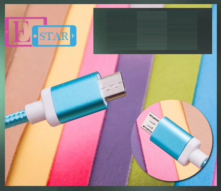 Кабель для зарядки и передачи данных Anomaly тканевая оплетка USB MicroUsb для смартфонов и телефона 1 м Light Blue (Голубой) Кабель для зарядки и передачи данных Anomaly тканевая оплетка USB MicroUsb для смартфонов и телефона 1 м Light Blue (Голубой)