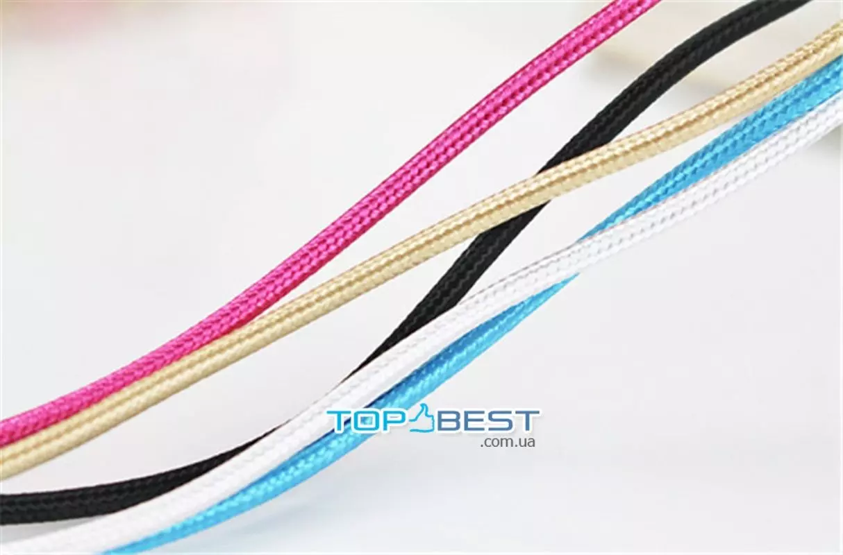 Кабель для заряджання та передачі даних Anomaly тканинна обплетення USB Type C для смартфонів та телефону 1 м Gold (Золотий) Кабель для заряджання та передачі даних Anomaly тканинна обплетення USB Type C для смартфонів та телефону 1 м Gold (Золотий)