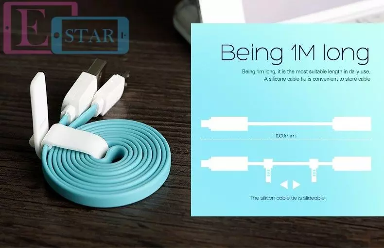 Кабель для заряджання та передачі даних Rock Micro UsB 1 м Red (Червоний) Кабель для заряджання та передачі даних Rock Micro UsB 1 м Red (Червоний)