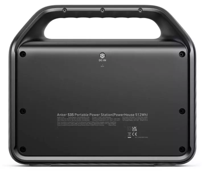 Портативна електростанція Anker 535 PowerHouse 512 Вт/год Black (Чорний) Портативна електростанція Anker 535 PowerHouse 512 Вт/год Black (Чорний)