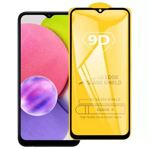 Захисне скло для Realme Narzo 50A Anomaly 9D Full Glue Tempered Glass Black (Чорний)
