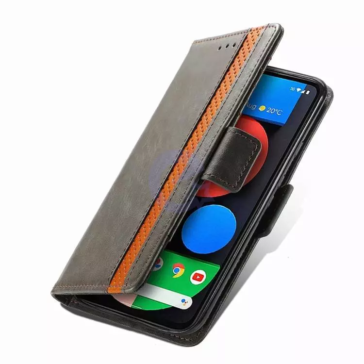 Чехол книжка для Google Pixel 4a Anomaly Business Wallet Grey (Серый)