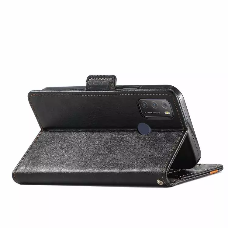 Чехол книжка для Motorola Moto G10 / G20 / G30 Anomaly Business Wallet Black (Черный)