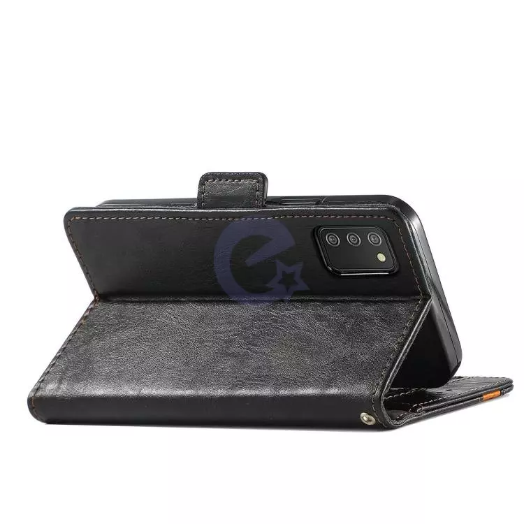 Чехол книжка для Samsung Galaxy M31s Anomaly Business Wallet Black (Черный)