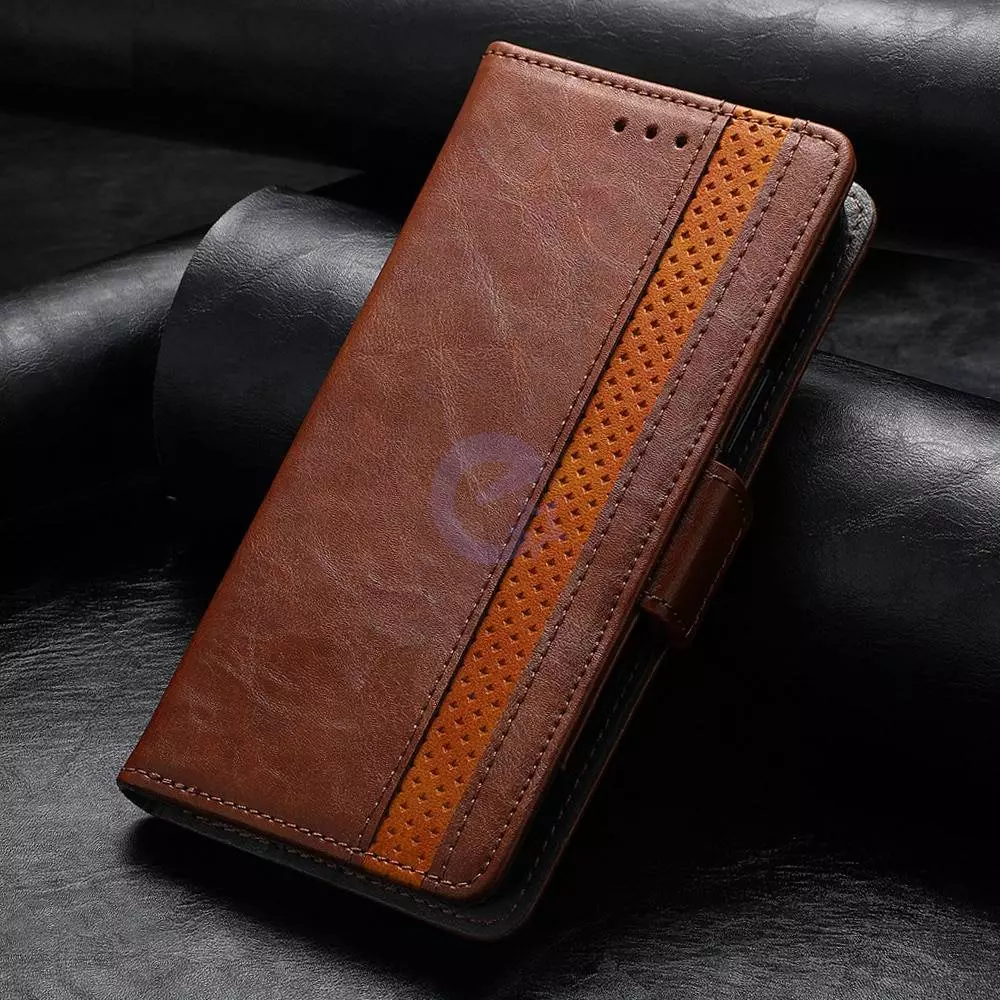 Чехол книжка для Xiaomi 11T / 11T Pro Anomaly Business Wallet Grey (Серый)