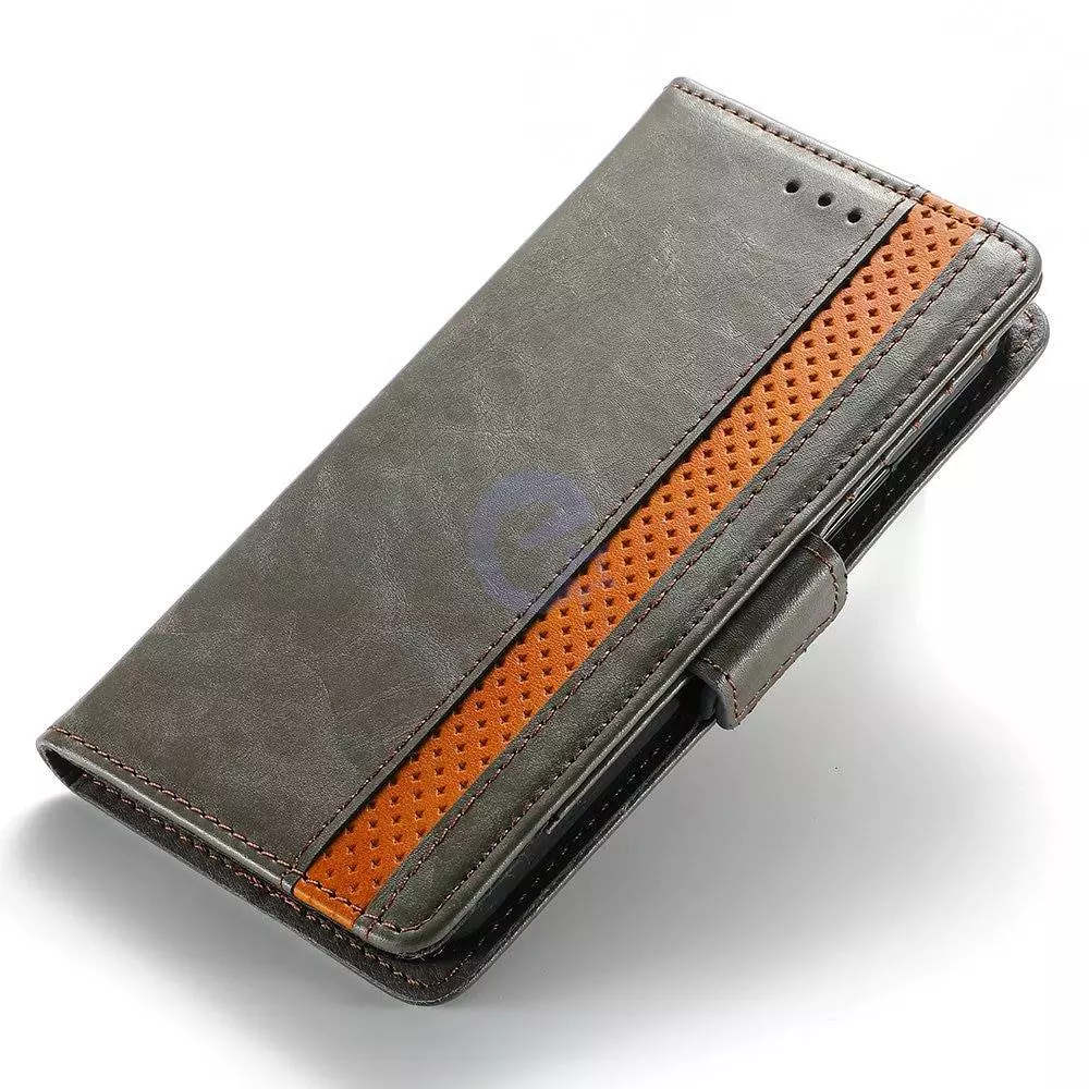 Чехол книжка для Xiaomi 11T / 11T Pro Anomaly Business Wallet Grey (Серый)