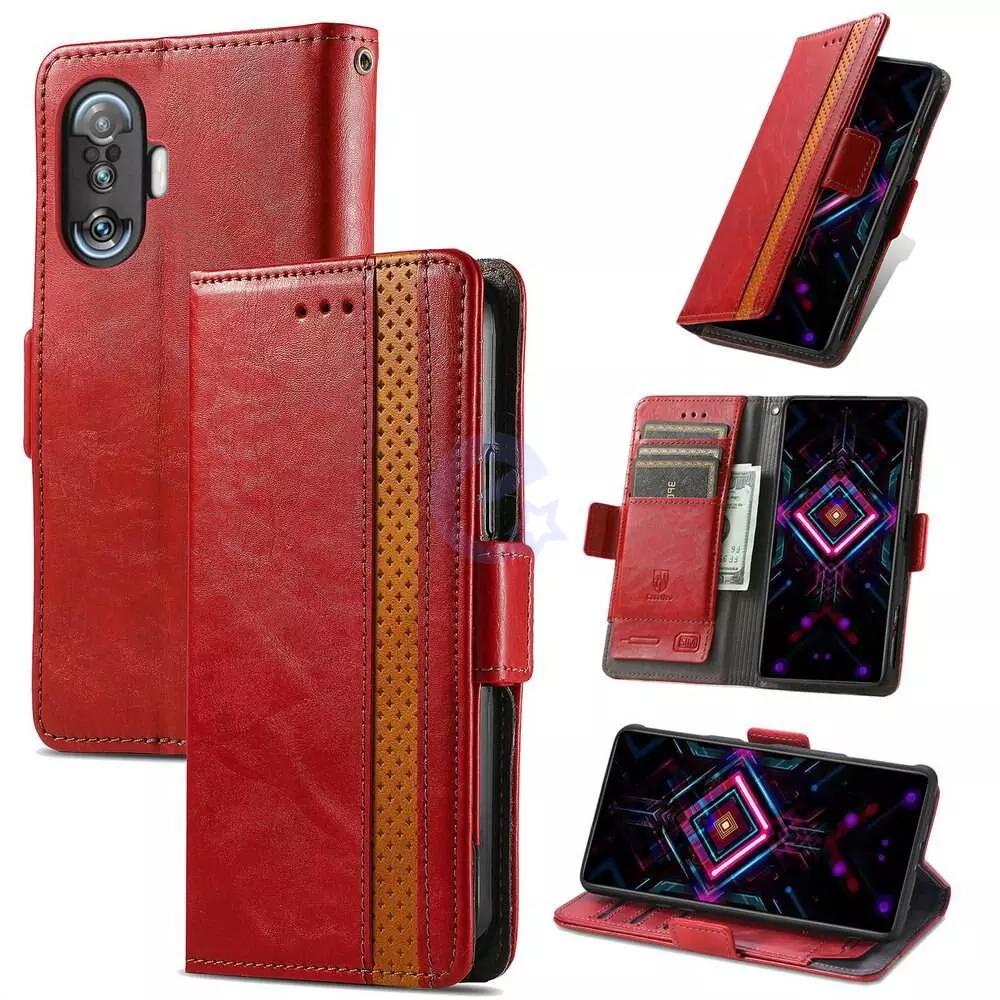 Чохол книжка для Xiaomi Mi 11i / Poco F3 / Redmi K40 / Redmi K40 Pro Anomaly Business Wallet Blue (Синій)