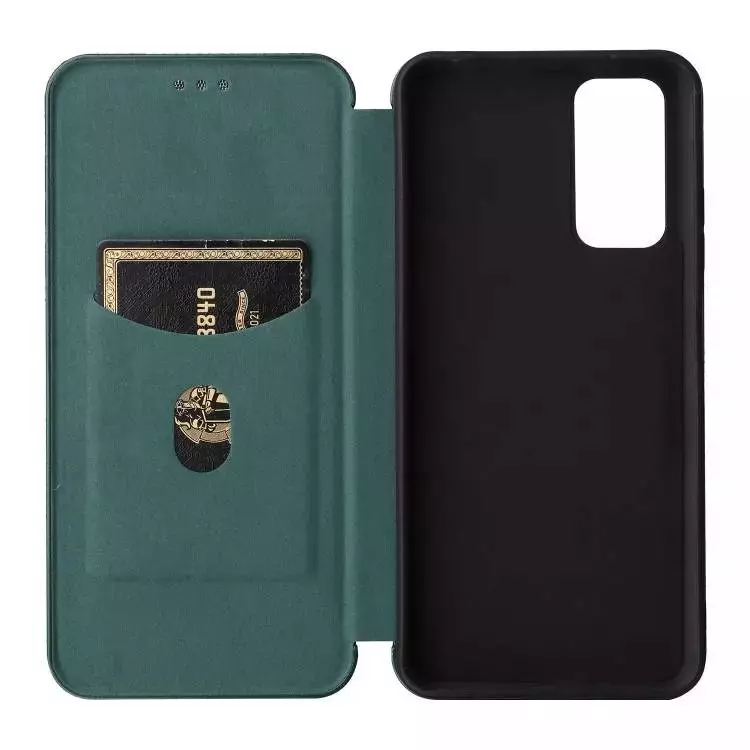 Чехол книжка для Infinix Zero X Pro Anomaly Carbon Book Green (Зеленый)