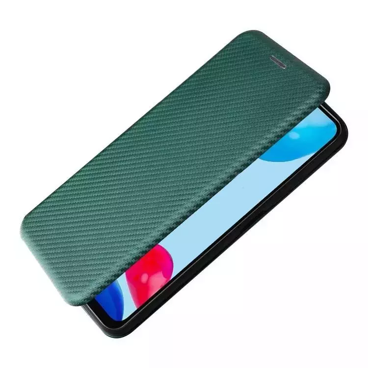 Чехол книжка для Infinix Zero X Pro Anomaly Carbon Book Green (Зеленый)