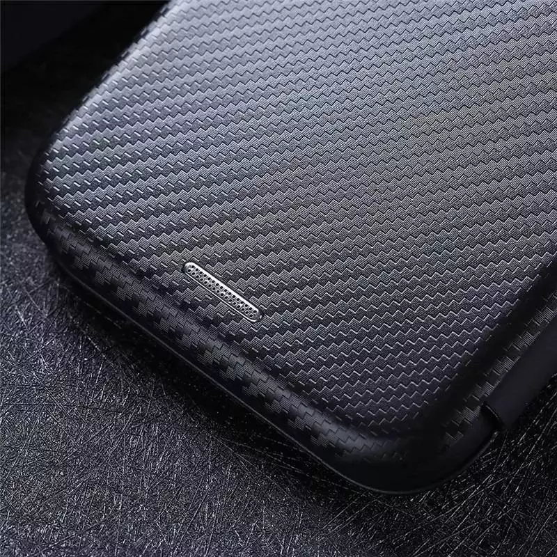 Чохол книжка для Vivo X90 Pro Anomaly Carbon Book Brown (Коричневий)