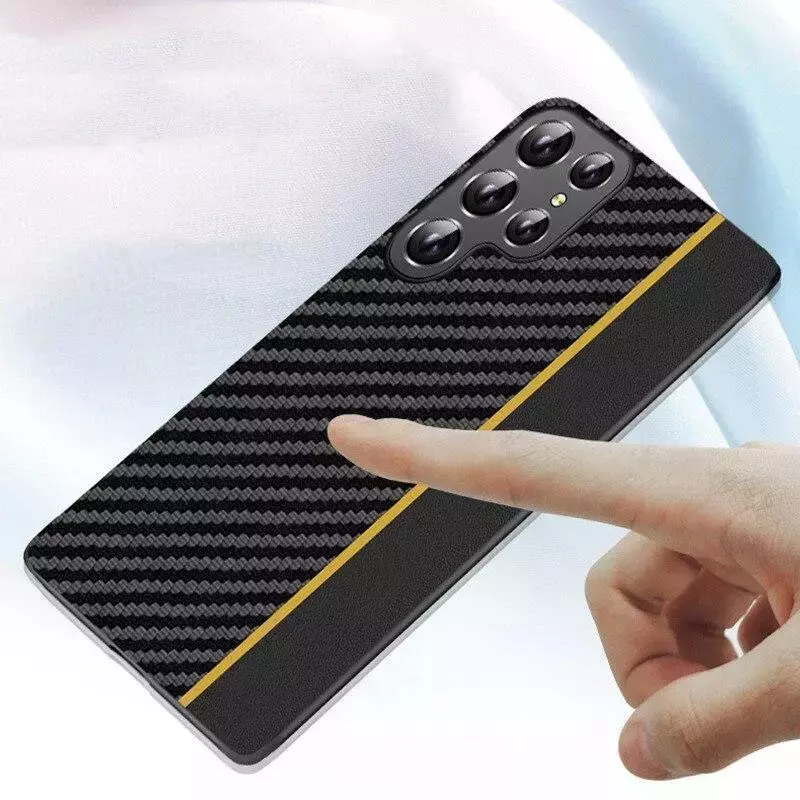 Чехол бампер для Vivo Y02 Anomaly Carbon Line Red (Красный)