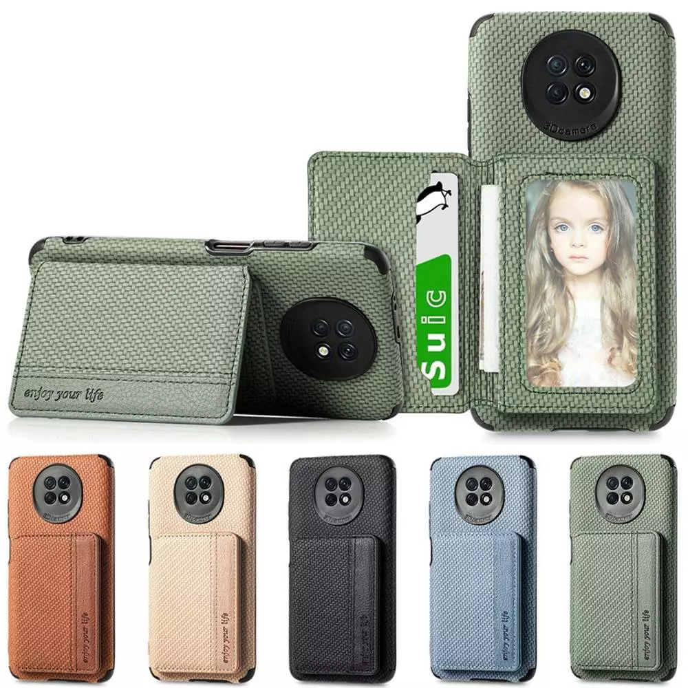 Чохол бампер для Nokia G50 Anomaly Card Holder Green (Зелений)