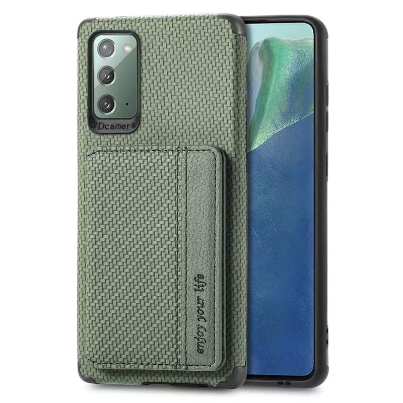 Чехол бампер для Samsung Galaxy Note 20 Ultra Anomaly Card Holder Green (Зеленый) Чехол бампер для Samsung Galaxy Note 20 Ultra Anomaly Card Holder Green (Зеленый)