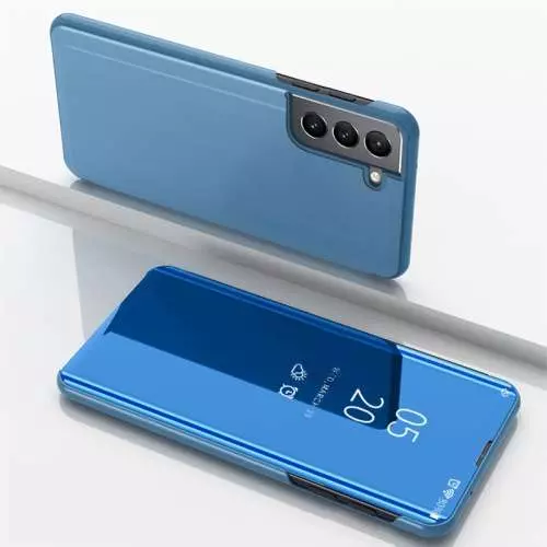Интерактивная чехол книжка для Samsung Galaxy S22 Plus Anomaly Clear View Blue (Синий)