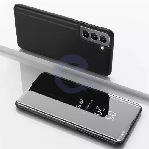 Интерактивная чехол книжка для Samsung Galaxy S22 Plus Anomaly Clear View Black (Черный)